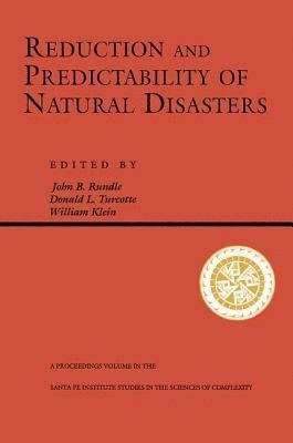 bokomslag Reduction And Predictability Of Natural Disasters