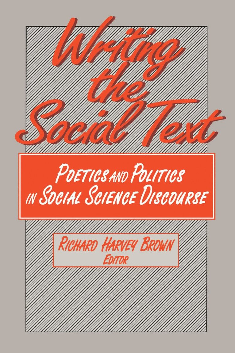 Writing the Social Text