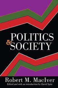 bokomslag Politics and Society