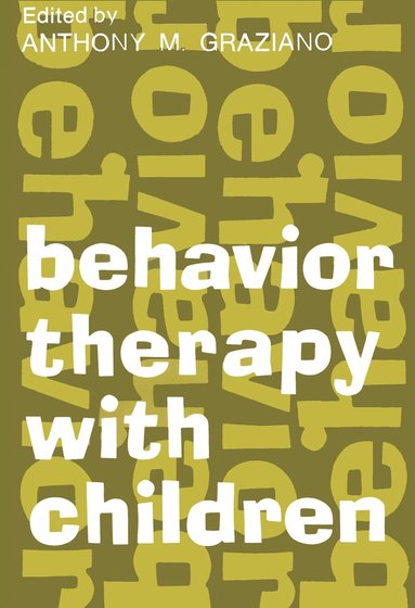 bokomslag Behavior Therapy with Children