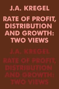 bokomslag Rate of Profit, Distribution and Growth