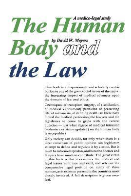 Human Body and the Law 1