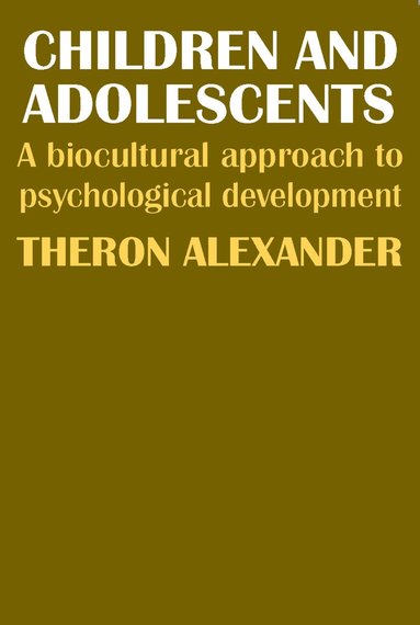 bokomslag Children and Adolescents