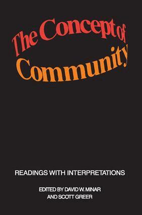 Scott Greer - Concept of Community, Häftad