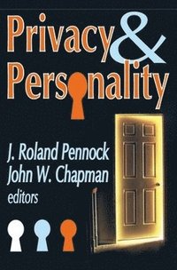 bokomslag Privacy and Personality