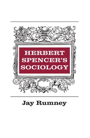 bokomslag Herbert Spencer's Sociology