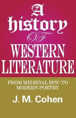 bokomslag A History of Western Literature