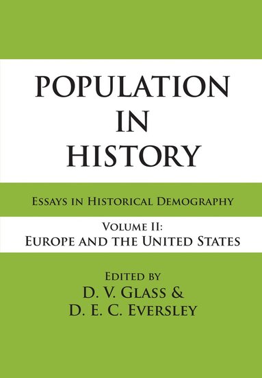 bokomslag Population in History