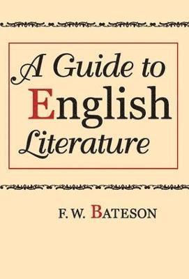 A Guide to English Literature 1