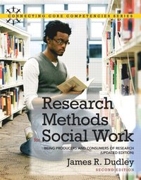 bokomslag Research Methods for Social Work