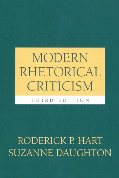 bokomslag Modern Rhetorical Criticism