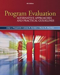 bokomslag Program Evaluation: Alternative Approaches and Practical Guidelines