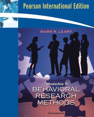 bokomslag Introduction to Behavioral Research Methods