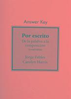 Answer Key for Por escrito