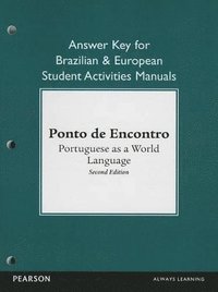 bokomslag Brazilian and European Student Activities Manual Answer Key for Ponto de Encontro