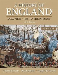 bokomslag History of England, Volume 2, A (1688 to the present)
