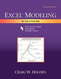 bokomslag Excel Modeling in Investments