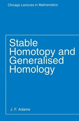 bokomslag Stable Homotopy and Generalised Homology