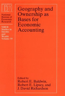 bokomslag Geography and Ownership as Bases for Economic Accounting