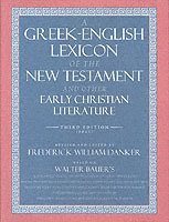 Walter Bauer, Frederick William Danker - Greek-English Lexicon of the New Testament and Other Early Christian Literature, Inbunden