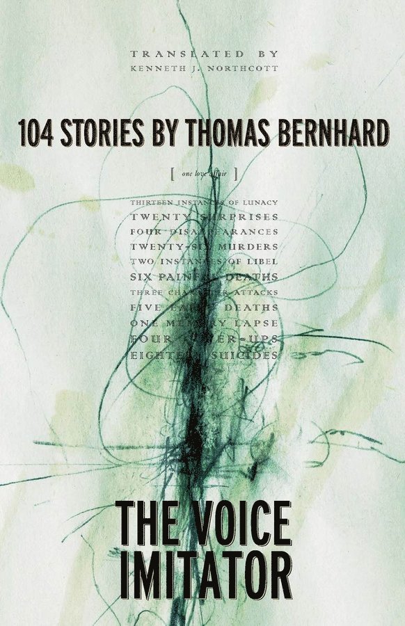 Thomas Bernhard, Kenneth J. Northcott - Voice Imitator, Häftad
