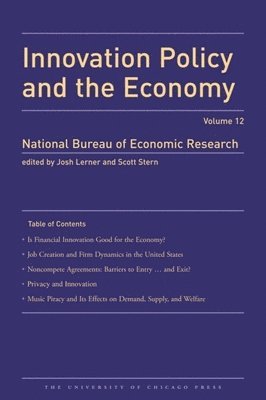 bokomslag Innovation Policy and the Economy, 2012