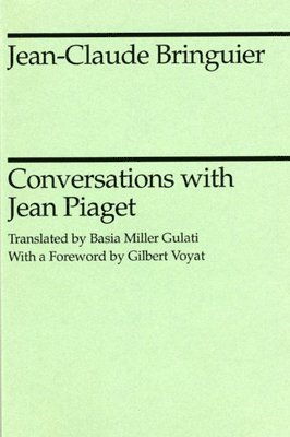 Jean-Claude Bringuier, Jean Piaget - Conversations with Jean Piaget, Häftad