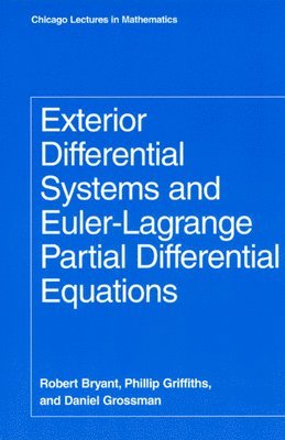 Exterior Differential Systems and Euler-Lagrange Partial Differential Equations 1