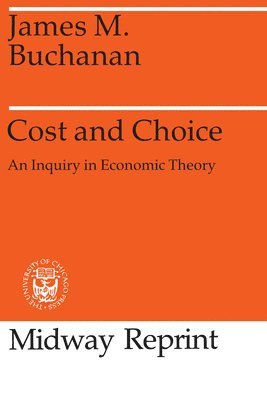 Cost and Choice 1