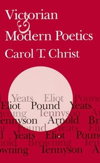 bokomslag Victorian and Modern Poetics
