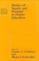 bokomslag Studies of Supply and Demand in Higher Education
