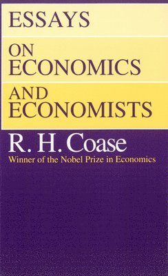 bokomslag Essays on Economics and Economists