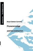 bokomslag Phenomenology and Deconstruction, Volume One