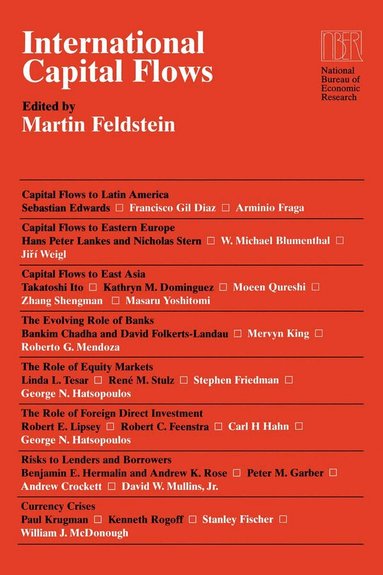 Martin Feldstein - International Capital Flows, Häftad