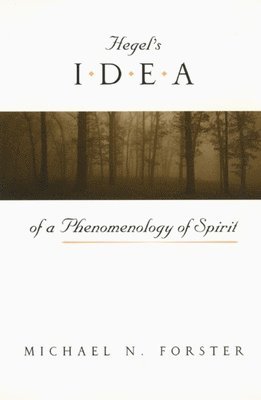 Hegel's Idea of a Phenomenology of Spirit 1