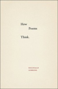 bokomslag How Poems Think