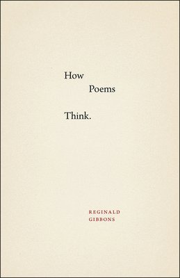 How Poems Think 1