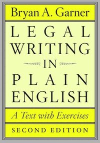 bokomslag Legal Writing in Plain English, Second Edition