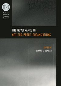 bokomslag The Governance of Not-for-Profit Organizations