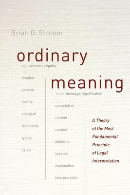 Ordinary Meaning 1