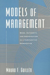bokomslag Models of Management