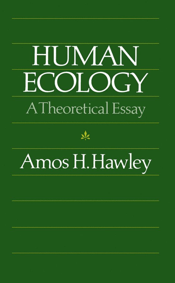 Human Ecology