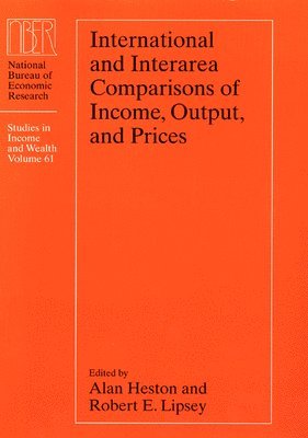 bokomslag International and Interarea Comparisons of Income, Output, and Prices