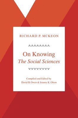On Knowing--The Social Sciences 1