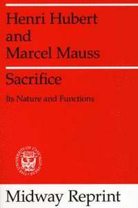 bokomslag Sacrifice: Its Nature and Functions