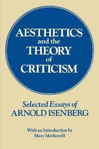 bokomslag Aesthetics and the Theory of Criticism