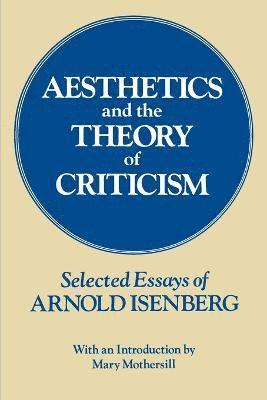 Aesthetics and the Theory of Criticism 1