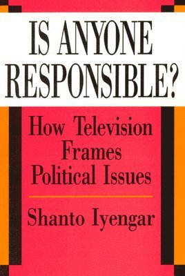Shanto Iyengar, Shanto (Stanford University) Iyengar - Is Anyone Responsible?, Häftad