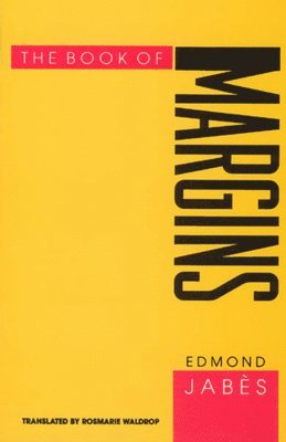 Edmond Jabes - Book of Margins, Häftad