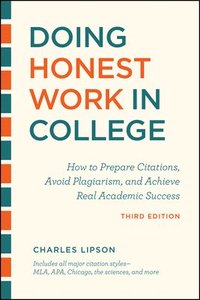 bokomslag Doing Honest Work in College, Third Edition
